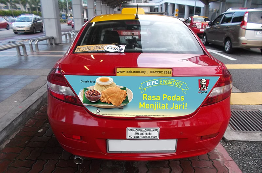những điều cần lưu ý khi quảng cáo trên taxi