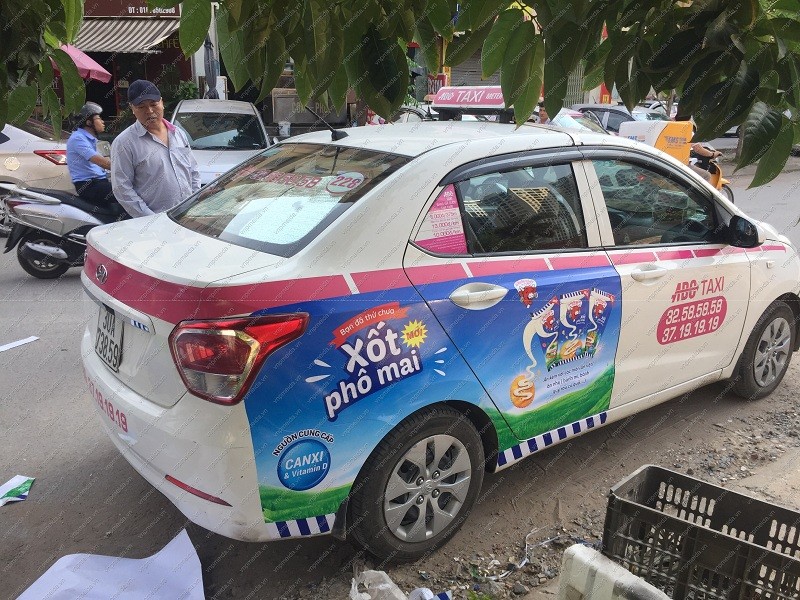 Quảng cáo taxi ABC