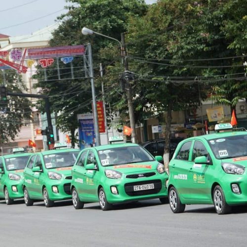 quảng cáo taxi mai linh