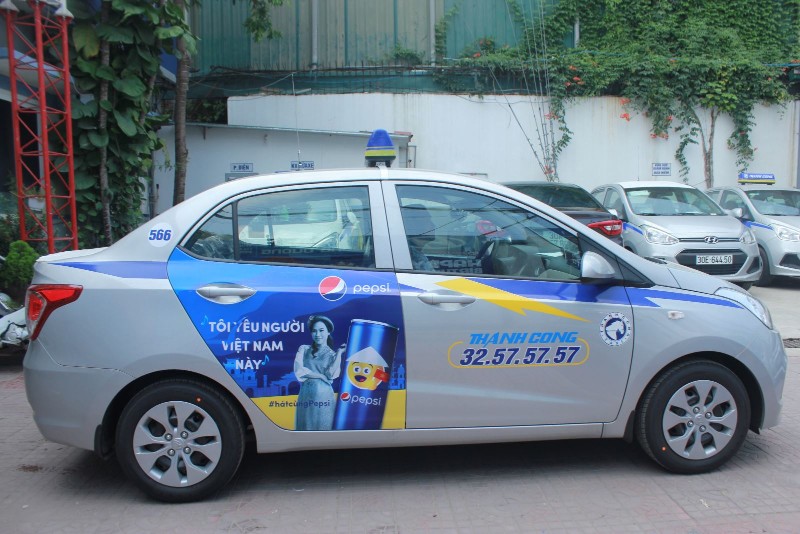 Quảng cáo taxi tại Quảng Ninh