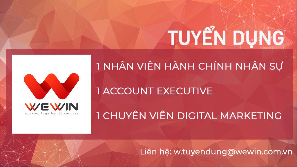 WeWin Media tuyen dung
