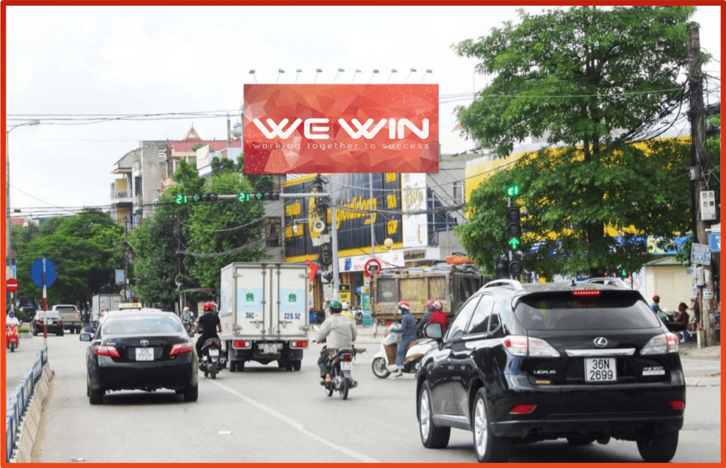 Billboard tại Đông Thọ TP Thanh Hoá