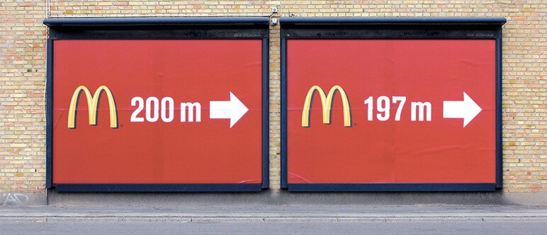 quảng cáo của McDonald’s