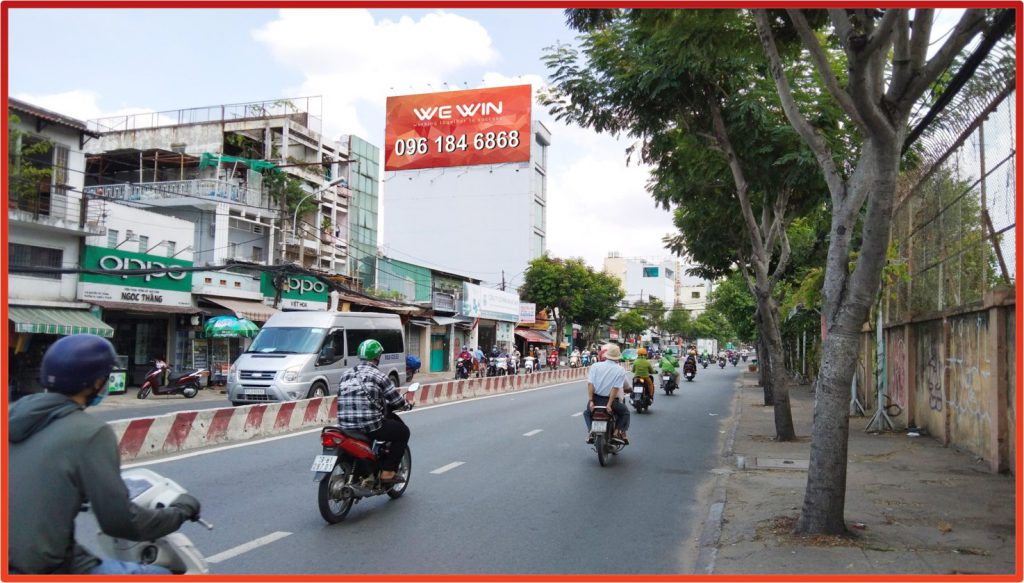 Bảng báo giá Billboard Quận 4 hướng từ cầu Tân Thuận đi Quận 1
