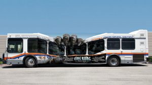 Quảng cáo xe bus King Kong
