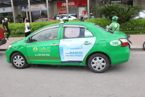 Quảng cáo Taxi Mai Linh Quảng cáo Taxi Mai Linh