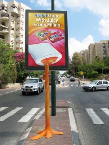 Một quảng cáo kẹo gum của thương hiệu Orbit