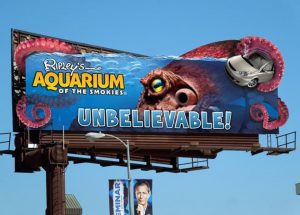 Quảng cáo thủy cung Ripley’s Aquarium
