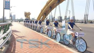 Hình ảnh tổ chức chạy Roadshow xe đạp tại Đà Nẵng
