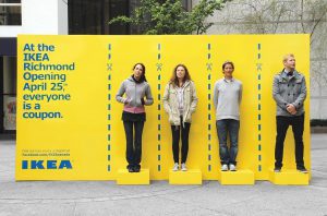 Ý tưởng quảng cáo của IKEA