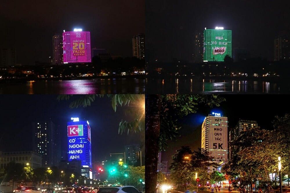 Quảng cáo LED Building với lượt tiếp cận “khủng”
