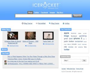 IceRocket - công cụ quản lý mạng xã hội hiệu quả