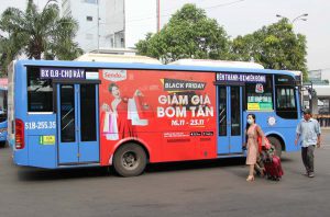 Maquette quảng cáo xe bus