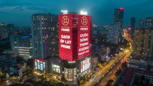 Quảng cáo LED tòa nhà tại TNR Nguyễn Chí Thanh