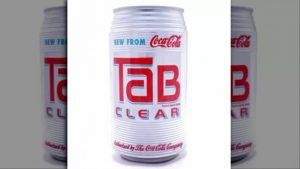 Sản phẩm Tab Clear của Coca Cola