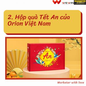 Hộp quà Tết An của Orion Việt Nam