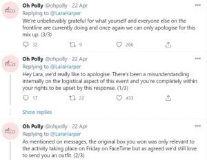 Sự phẫn nộ ngày càng tăng trên mạng về quyết định không trao giải thưởng cho Lara của Oh Polly