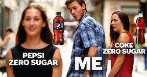 Pepsi đã tận dụng Meme huyền thoại để 'cà khịa' Coca