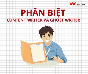 Phân biệt content writer và ghost writer