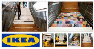 Ý tưởng ngăn kéo cầu thang của IKEA