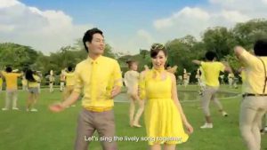 Sự vui tươi trong quảng cáo CC Lemon