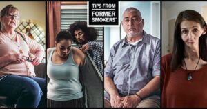 Hình ảnh trong chiến dịch “Lời khuyên từ người từng hút thuốc”