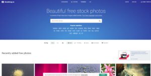 Trang web StockSnap 