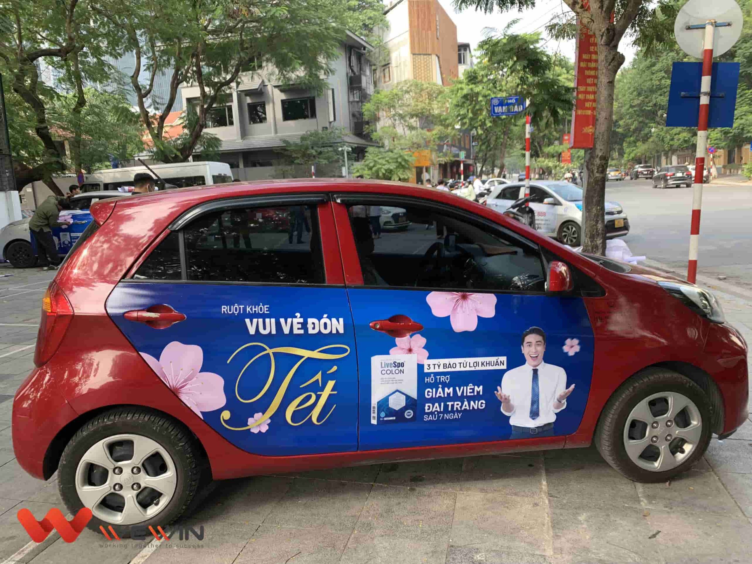 quảng cáo taxi 7
