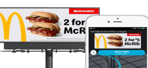 Tích hợp quảng cáo với di động của McDonald’s