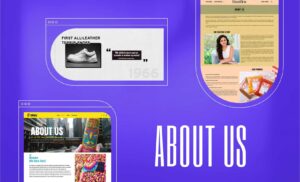 Trang About Us giúp xây dựng lòng tin cho khách hàng