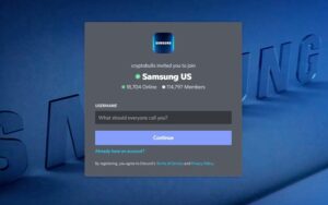 Ra mắt Samsung Discord 
