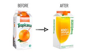 Sự thay đổi của Tropicana khiến doanh số sụt giảm
