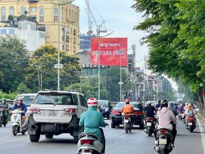 Vị trí của biển quảng cáo quyết định rất lớn đến hiệu quả của chiến dịch