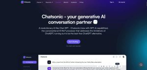 Chatsonic là chatbot AI của Writesonic, dựa trên mô hình GPT-4